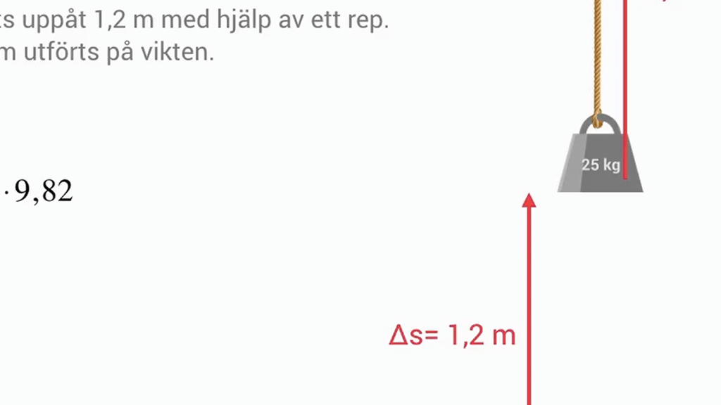 Arbete Fysik Forandring Av Energi Fy 1 Eddler