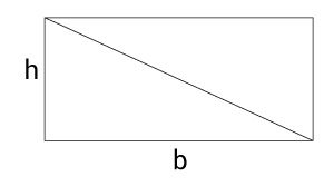 area triangel