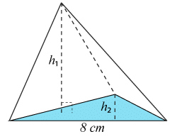 Exempel 2 pyramidens volym