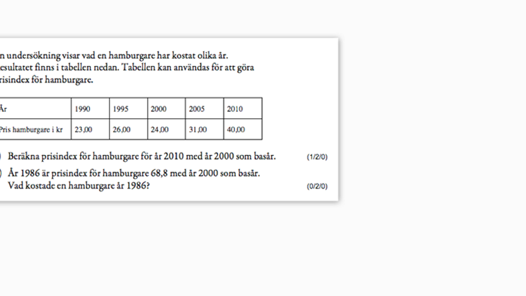 Uppgift 19-21 Nationellt Prov Matematik 1b , Vt2012 - Eddler