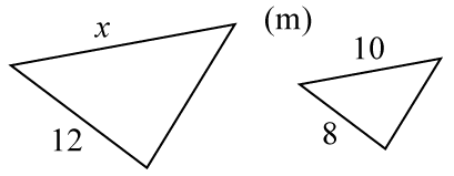 Övning likformiga trianglar